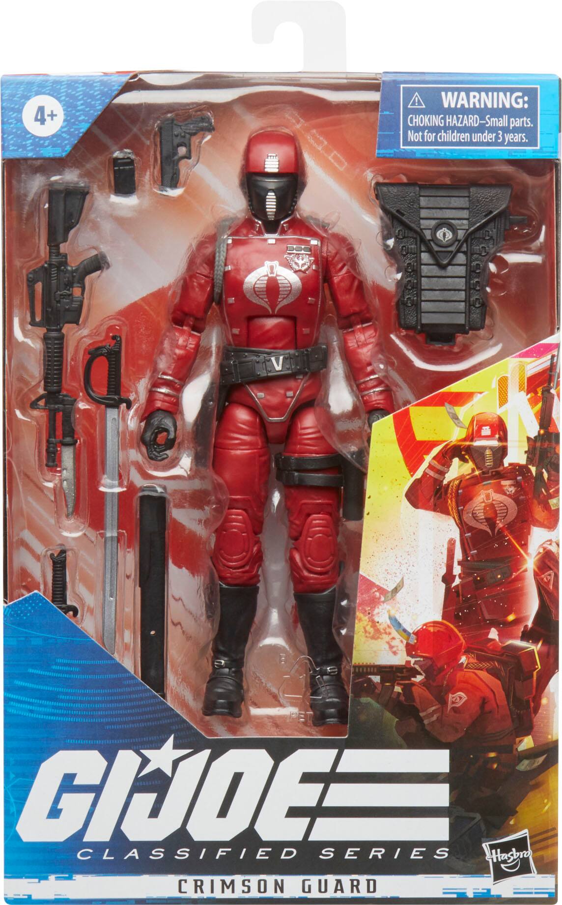 Alt View 14. Hasbro - G.I. Joe Classified Series Crimson Guard Action Figure.