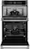 Alt View 2. JennAir - 27" Built-In Electric Double Wall Oven - Stainless Steel.