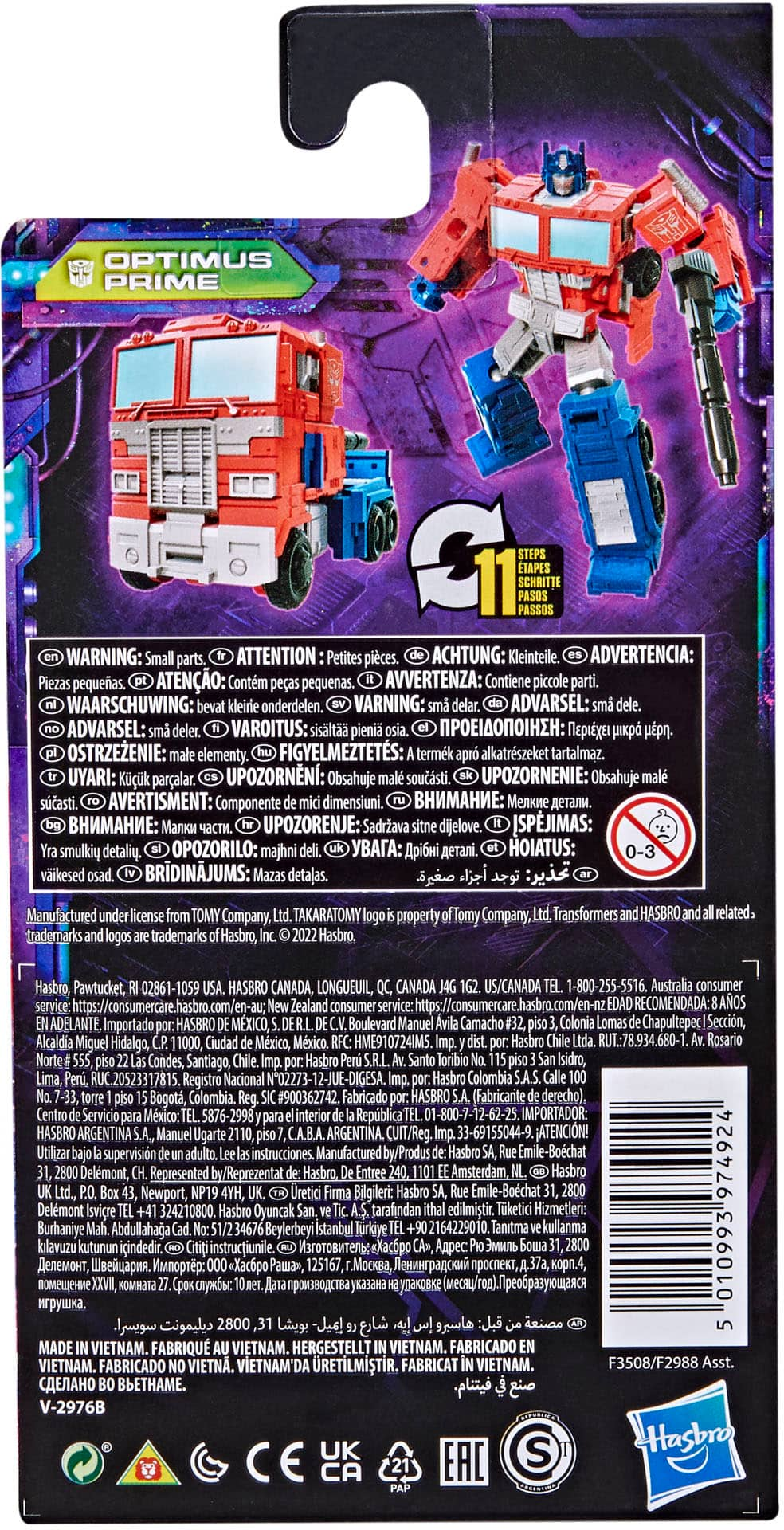 Left View: Transformers Generations Legacy Core Optimus Prime