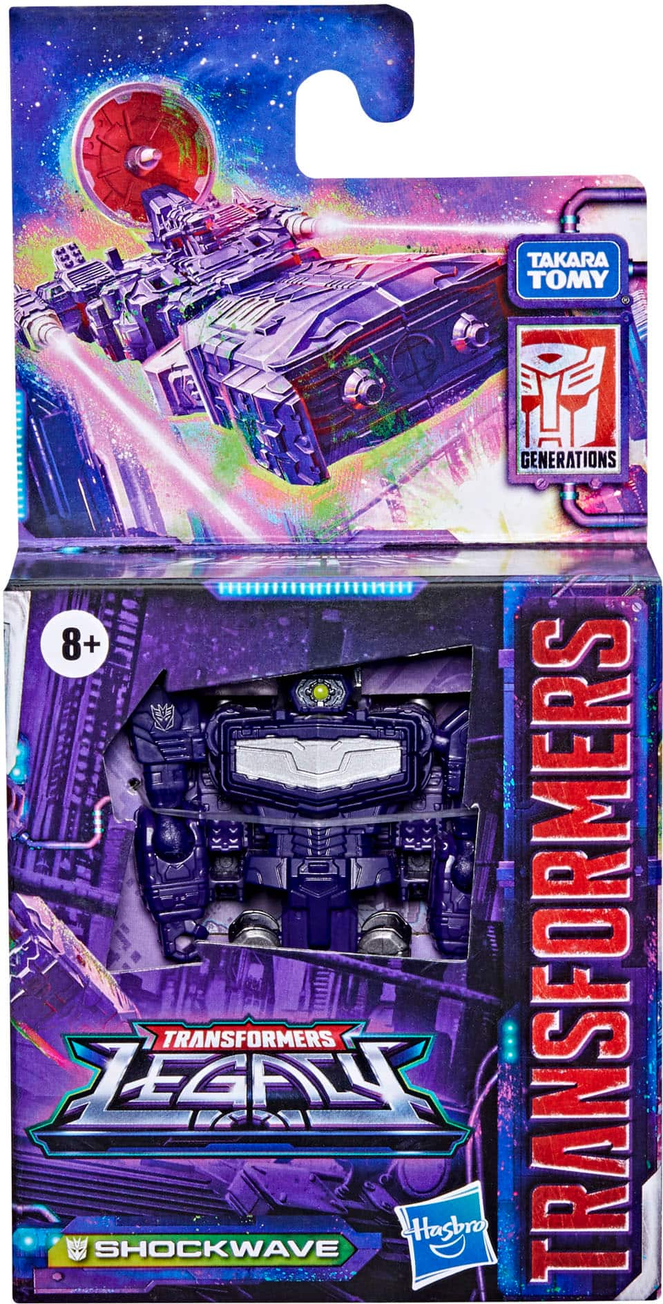 Angle View: Transformers Generations Legacy Core Shockwave