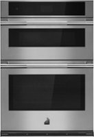 JennAir - 30" Built-In Electric Double Wall Oven - Stainless steel - Front_Zoom