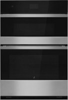 JennAir - 30" Built-In Electric Double Wall Oven - Black - Front_Zoom
