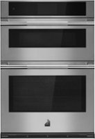 JennAir - 30" Built-In Double Electric Convection Wall Oven with Built-in Microwave - Front_Zoom