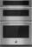 Front. JennAir - 30" Built-In Double Electric Convection Wall Oven with Built-in Microwave - Stainless Steel.