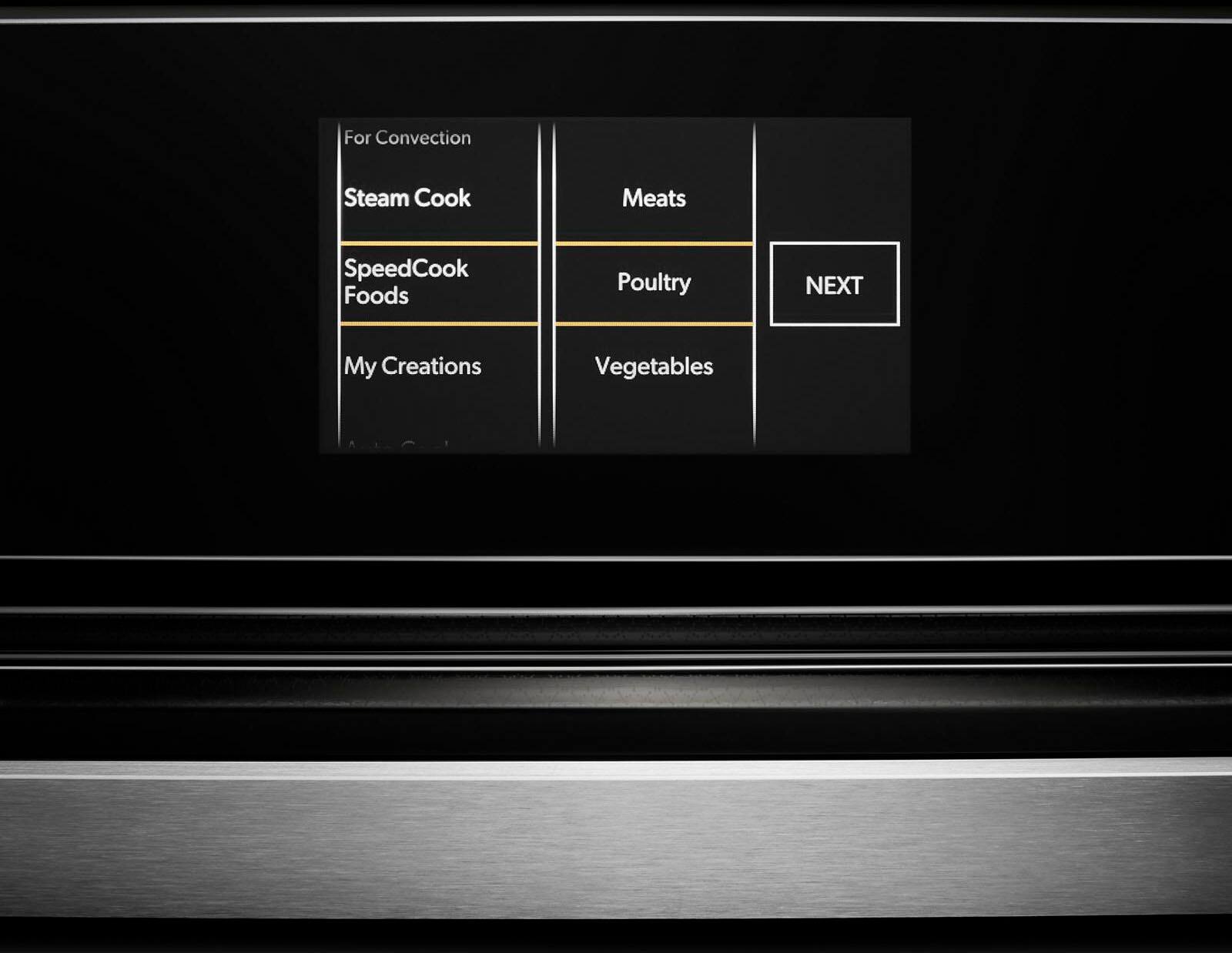 Alt View 15. JennAir - 30" Built-In Double Electric Convection Wall Oven with Built-in Microwave - Stainless Steel.