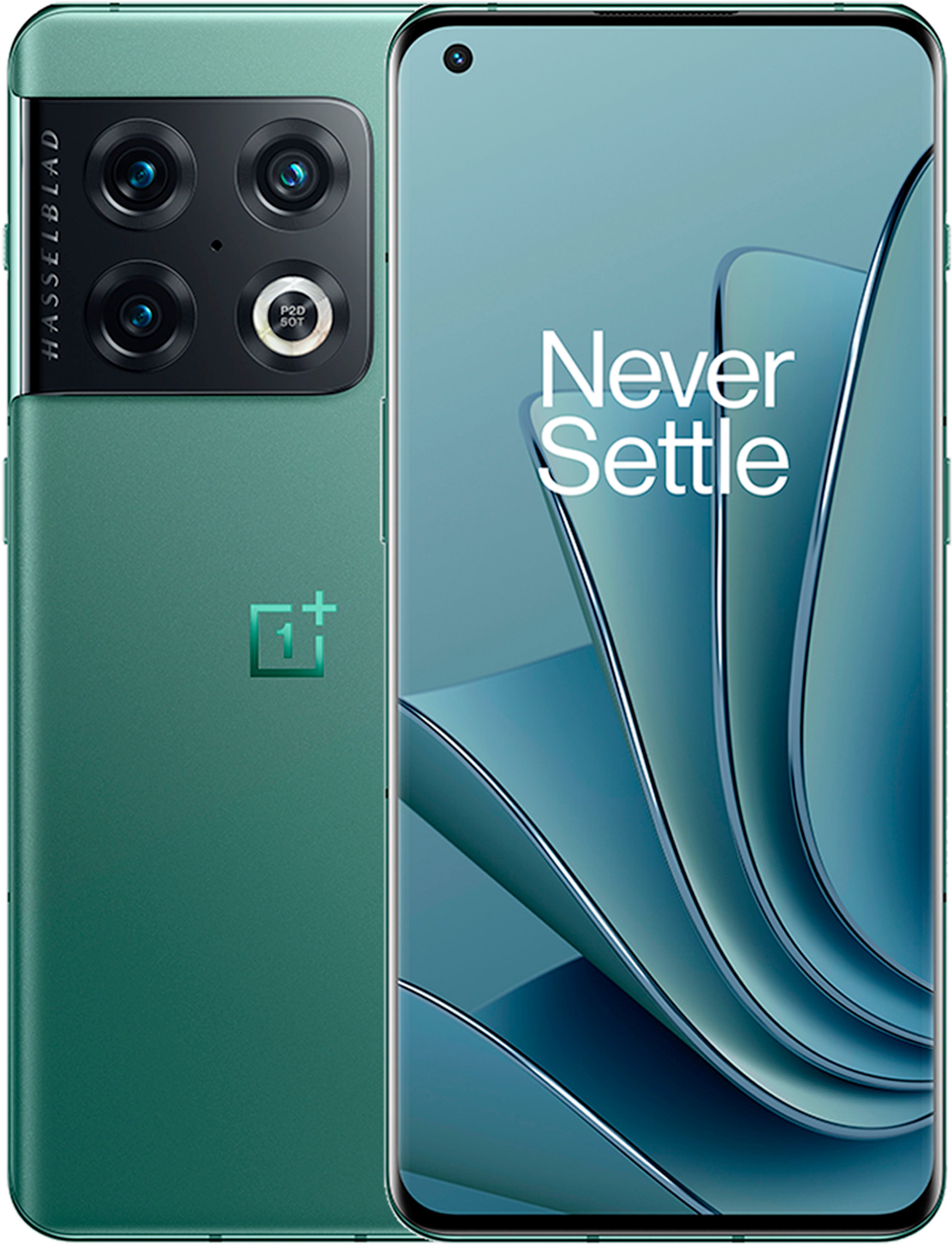 Back View: OnePlus - 10 Pro 5G 8GB+128GB - Emerald Green (Unlocked)