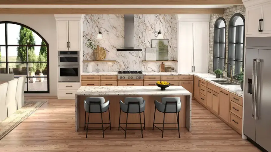 Alt View 19. JennAir - 30" Built-In Electric Double Wall Oven - Black Stainless Steel.