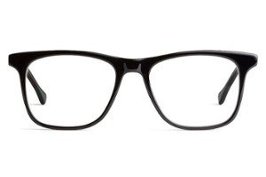 Felix Gray - Jemison +1.5 Strength Blue Light Reader Glasses (with case & cloth) - Black - Front_Zoom