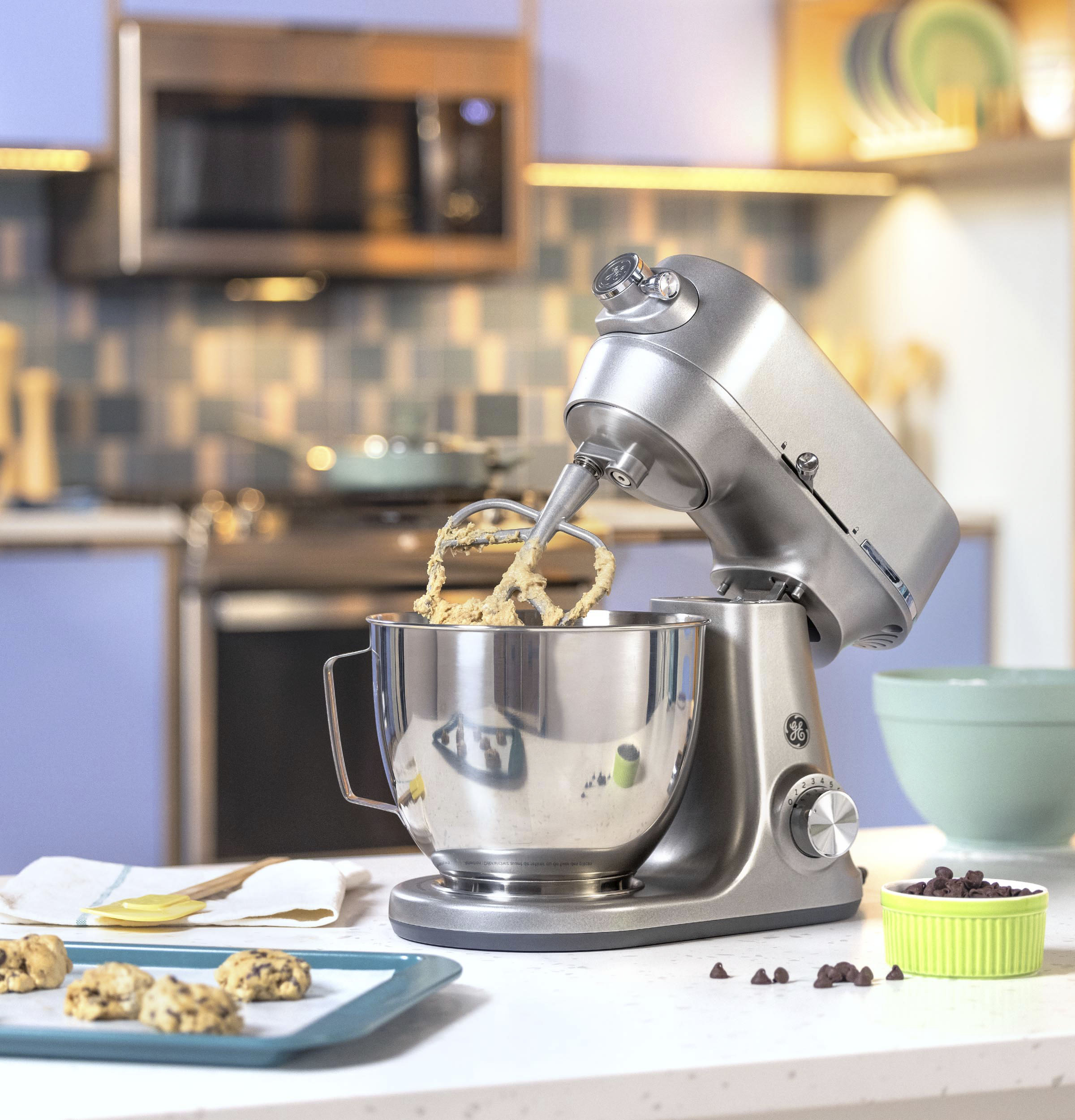 Granite Gray  GE Stand Mixer: Everything You Need, Nothing You Don't 
