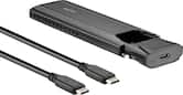 Insignia™ - M.2 NVMe to USB-C SSD Enclosure - Black