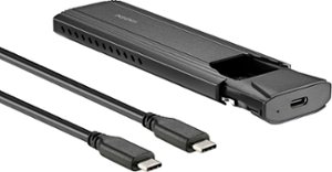 Insignia™ - M.2 NVMe to USB-C SSD Enclosure - Front_Zoom
