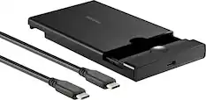 Front. Insignia™ - 2.5" SATA to USB-C HDD Enclosure.