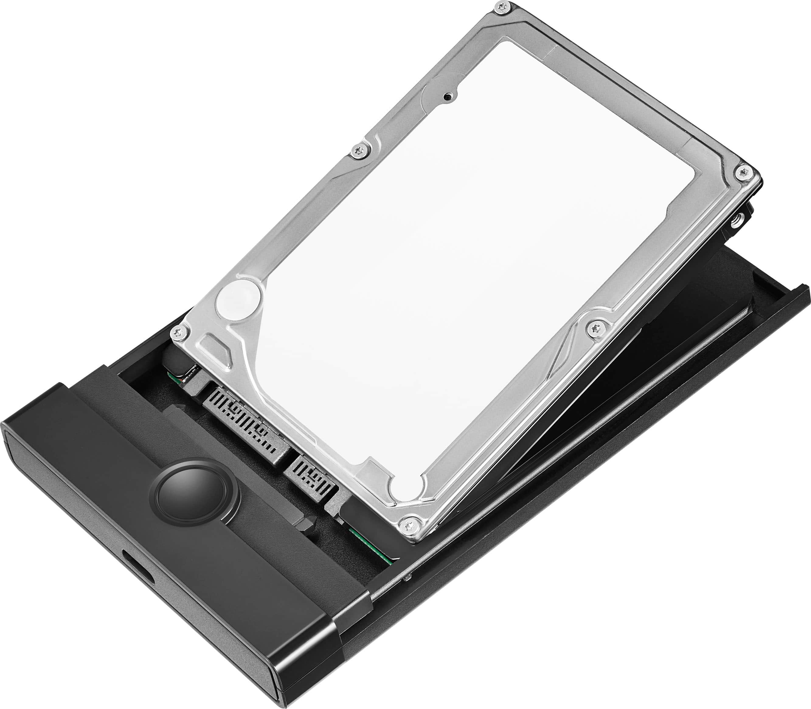 Alt View 16. Insignia™ - 2.5" SATA to USB-C HDD Enclosure.