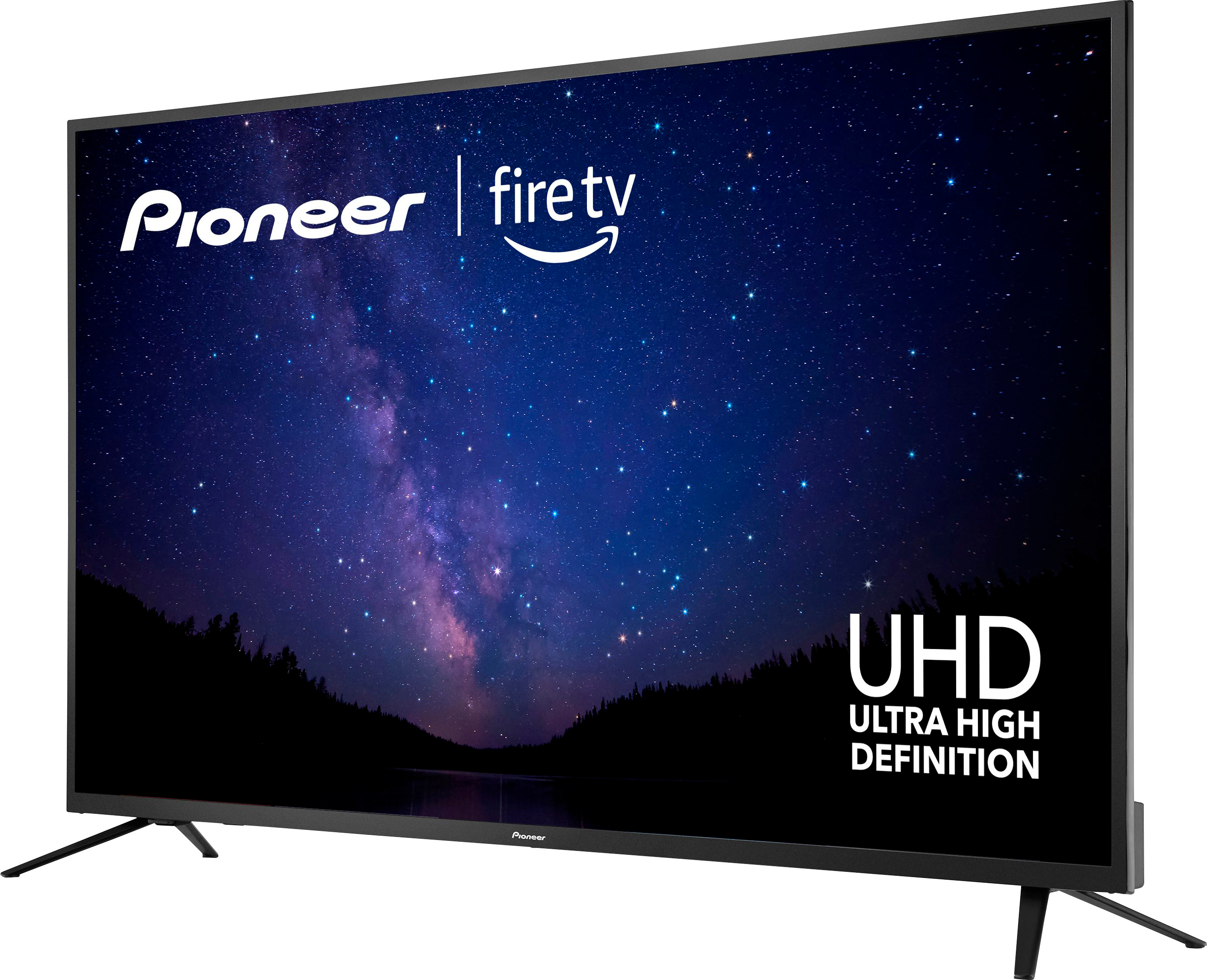 Left View: Pioneer - 55" Class LED 4K UHD Smart Fire TV