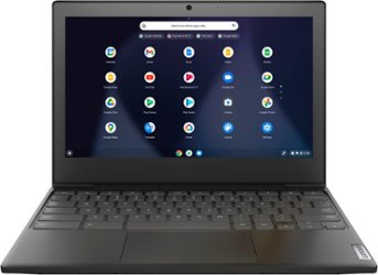 Lenovo - Chromebook 3 11.6" HD Laptop - Celeron N4020 - 4GB Memory - 64GB eMMC - Onyx Black - Front_Zoom