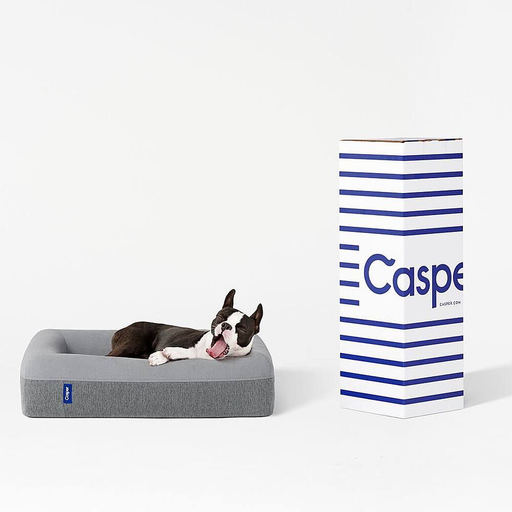 Alt View 12. Casper - Dog Bed, Small - Gray.