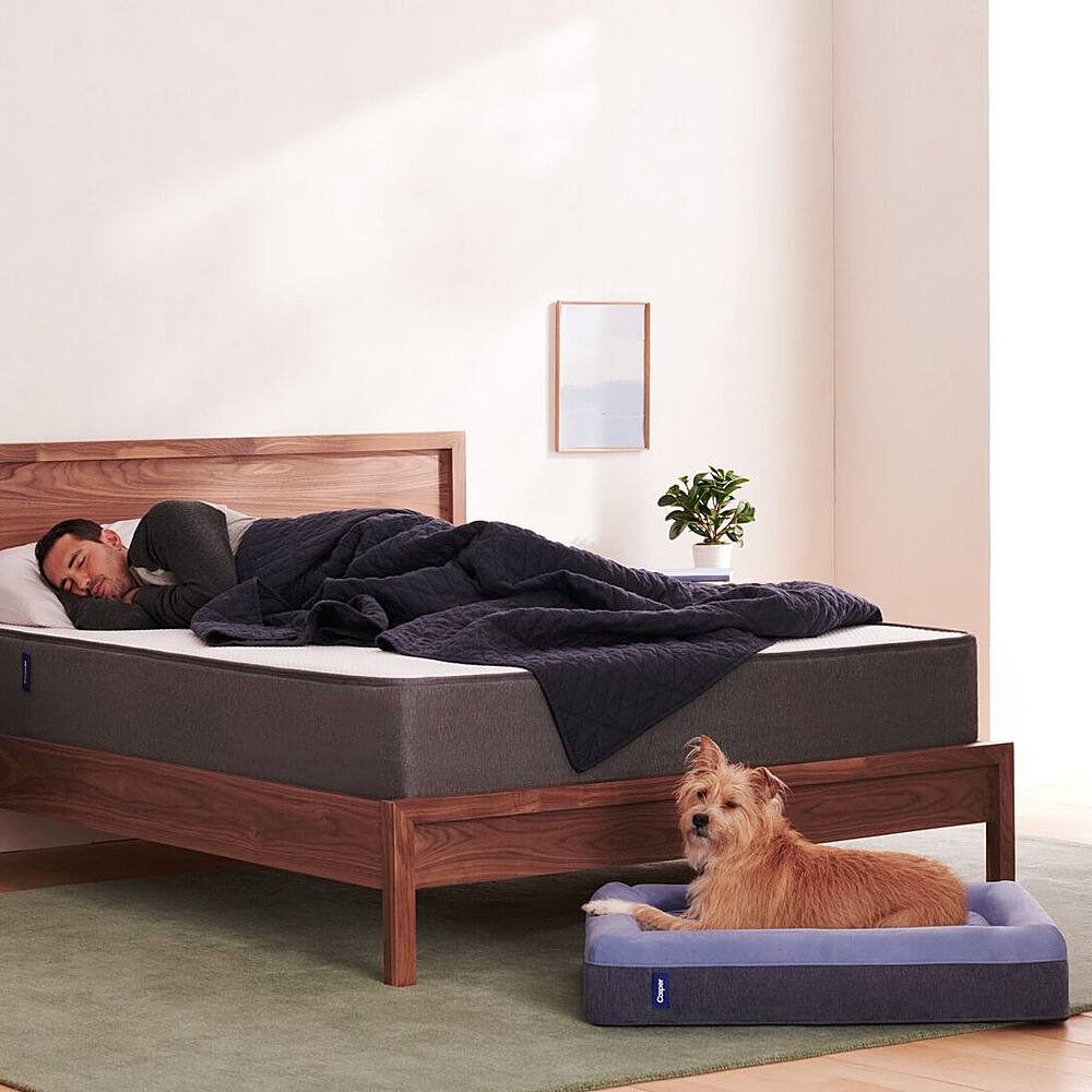 Alt View 13. Casper - Dog Bed, Small - Gray.