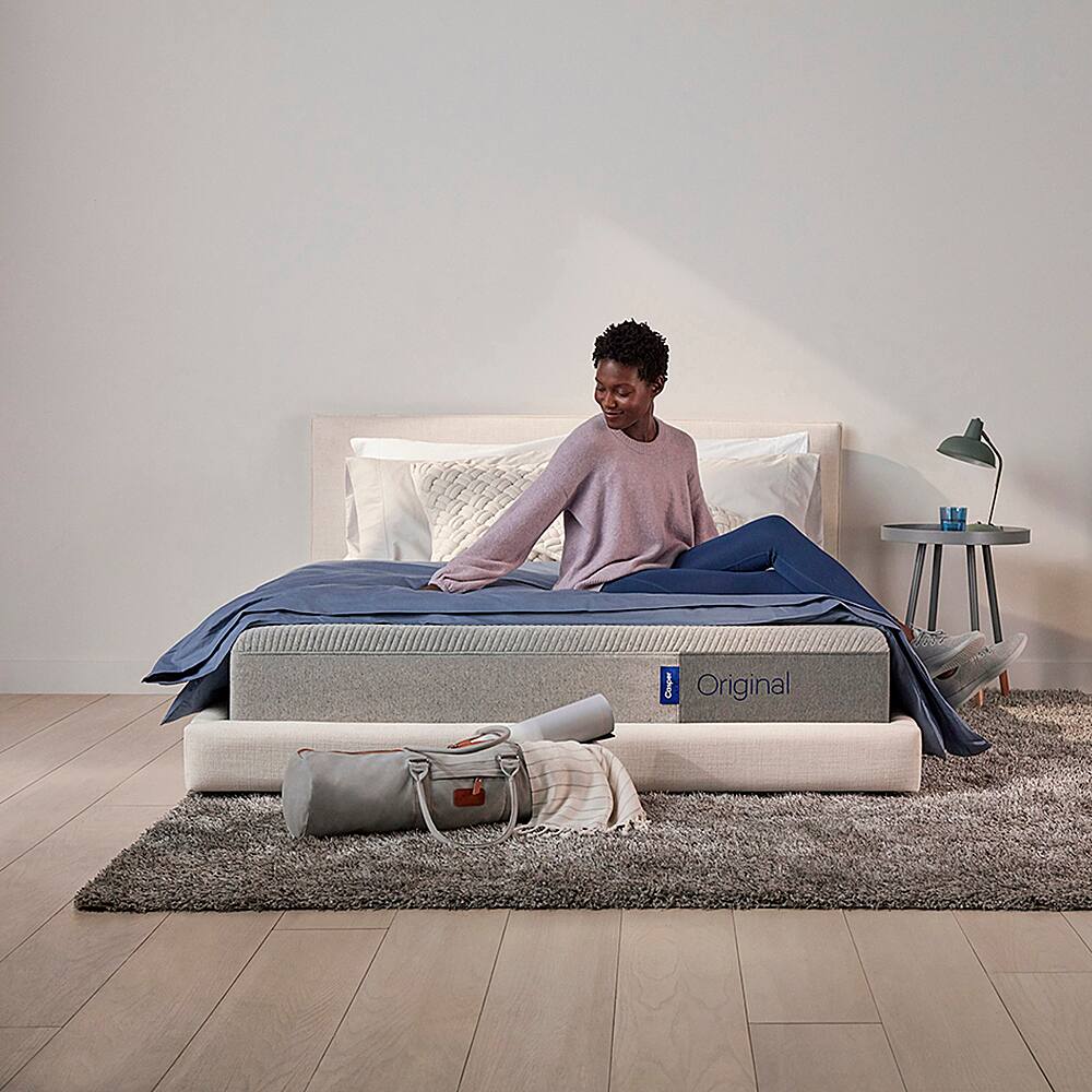Alt View 11. Casper - Original Foam Mattress, Twin - Gray.