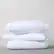 Left. Casper - Down Pillow - White.