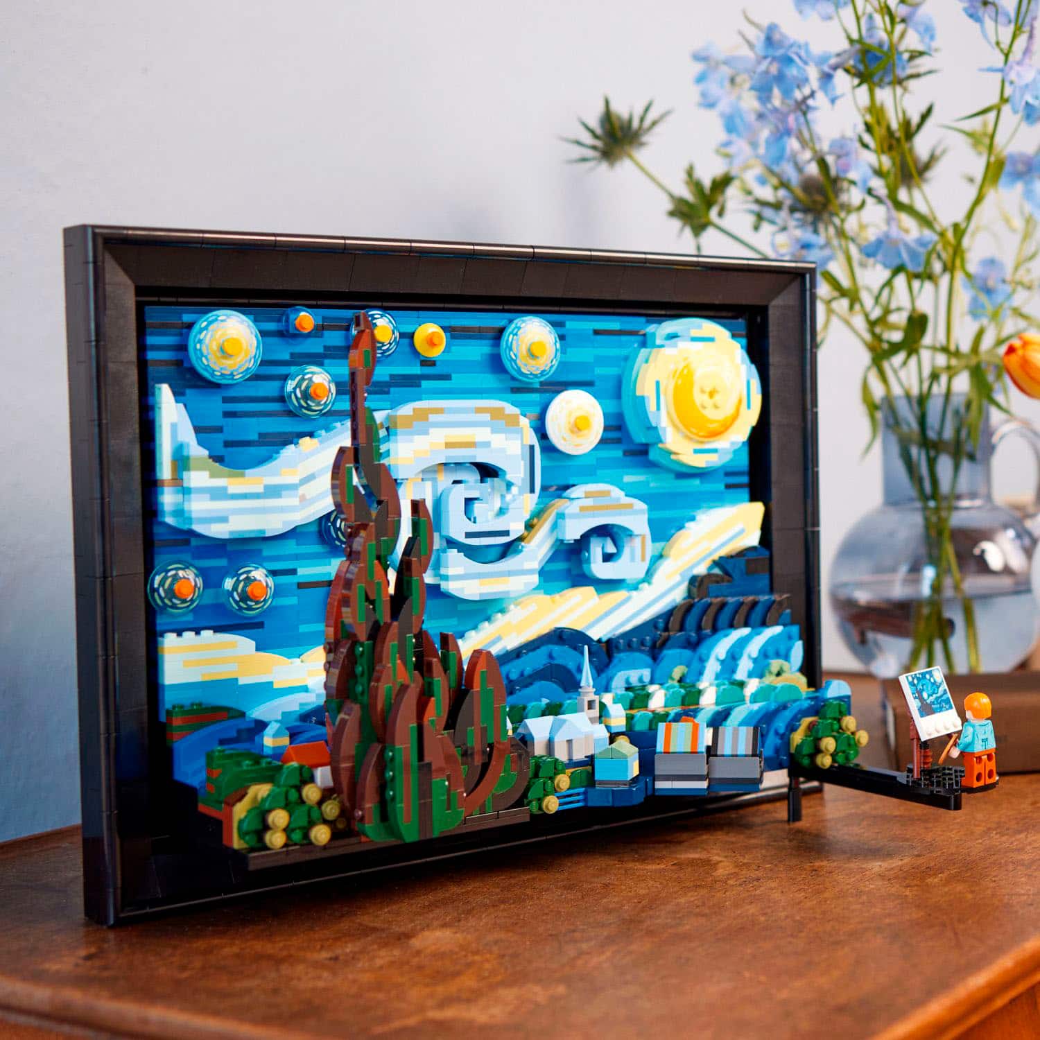 Alt View 13. LEGO - Ideas Vincent van Gogh The Starry Night 21333 Toy Building Kit (2,316 Pieces).