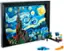 Left. LEGO - Ideas Vincent van Gogh  The Starry Night 21333 Toy Building Kit (2,316 Pieces).