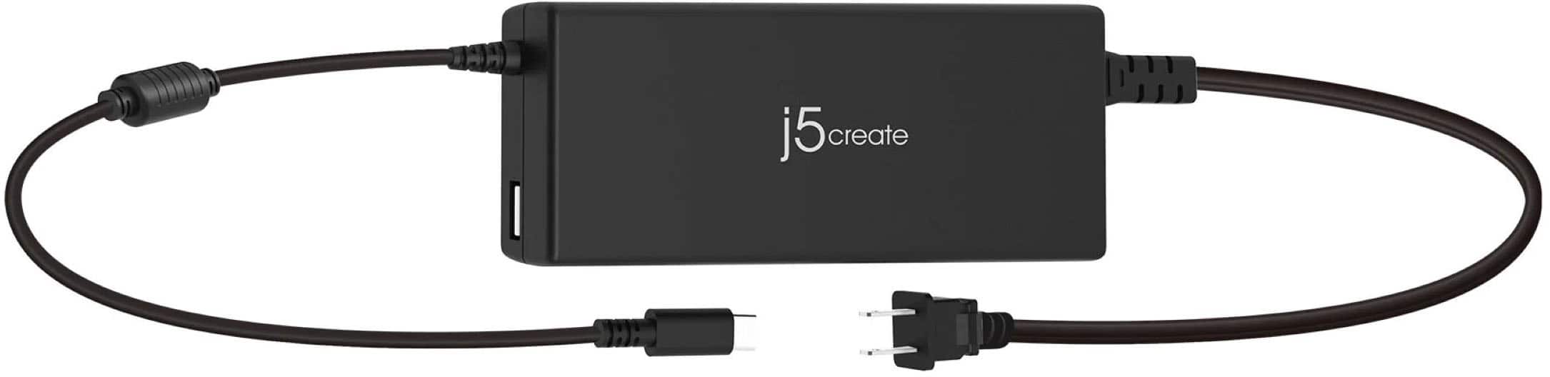 Alt View 15. j5create - 100W Super Charger - Works with Chromebook Certified - Black.