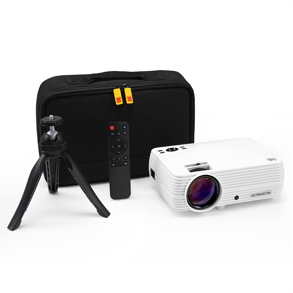 Kodak FLIK X7 Home Projector, 720p Portable Small Home Theater System w