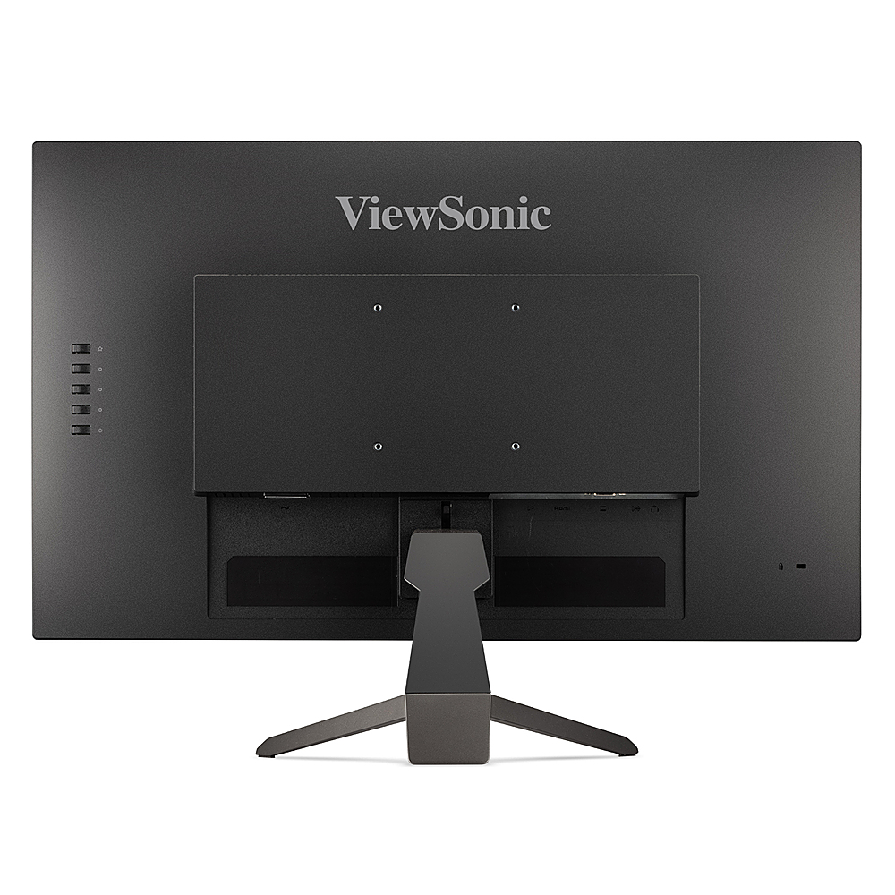 Back View: ViewSonic - VX2467-MHD 24" LCD FHD FreeSync Gaming Monitor (HDMI, VGA and DisplayPort) - Black