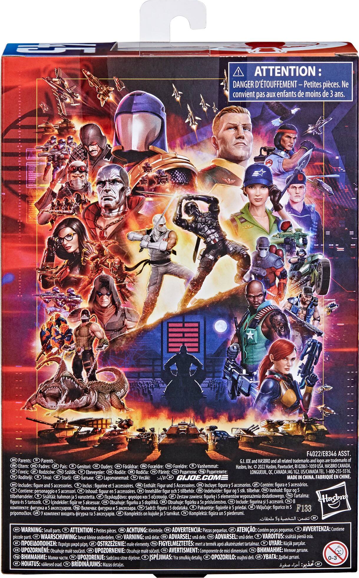 Alt View 11. G.I. Joe - Classified Series Tomax Paoli Action Figure.