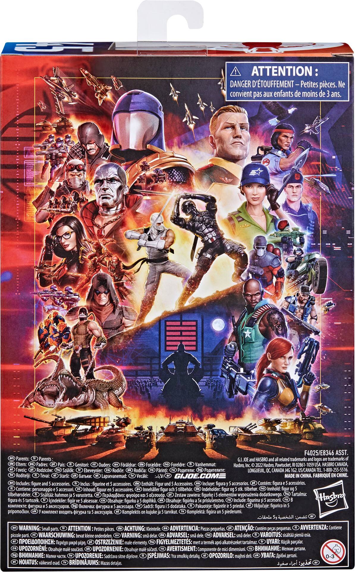 Alt View 11. G.I. Joe - Classified Series Xamot Paoli Action Figure.