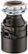 Alt View 11. InSinkerator - Badger 5 Lift and Latch Standard Series 1/2 HP Continuous Feed Garbage Disposal with Power Cord - Gray.