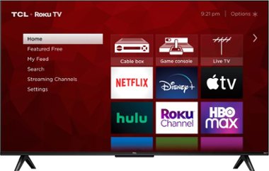 TCL - 43" Class 4-Series 4K UHD HDR Smart Roku TV - Front_Zoom