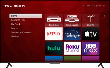 TCL - 55" Class 4-Series 4K UHD HDR Smart Roku TV - Front_Zoom