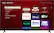 Front. TCL - 55" Class 4-Series 4K UHD HDR Smart Roku TV - Black.