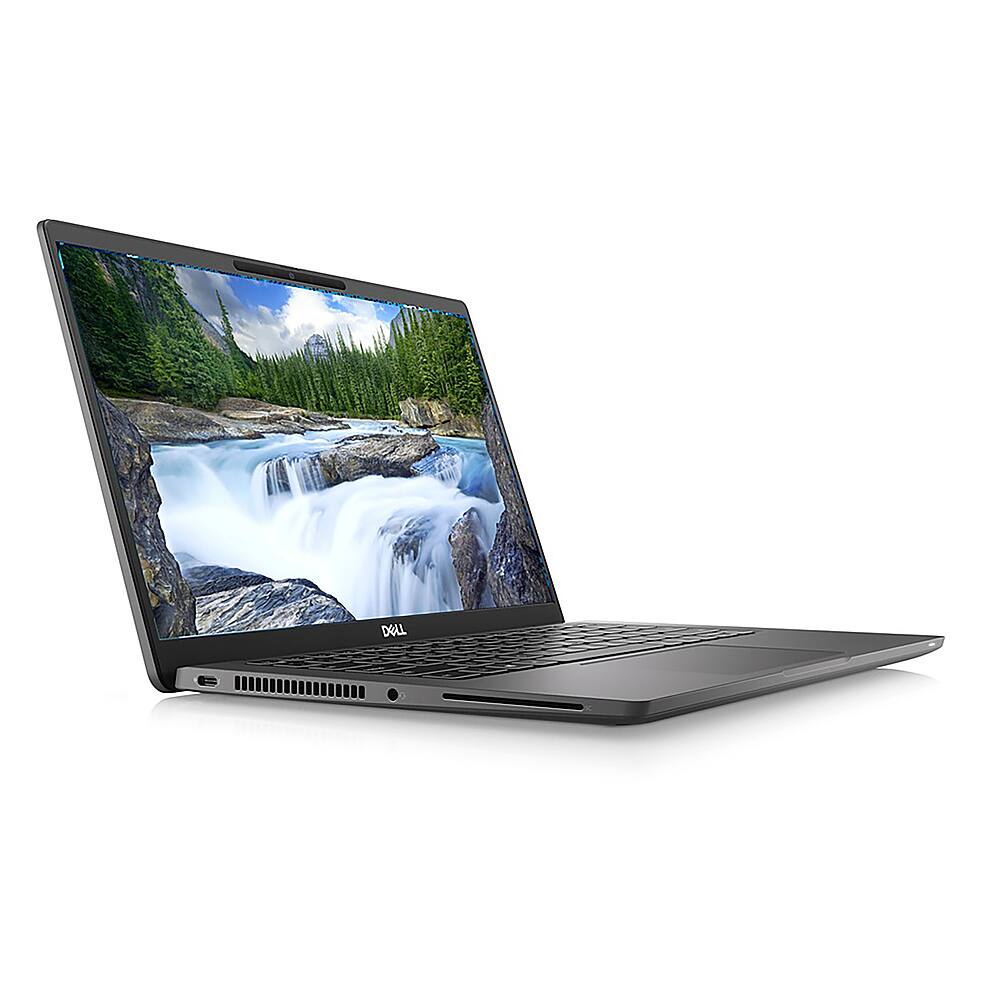 Angle View: Dell - Latitude 7000 14" Laptop - Intel Core i7 - 16 GB Memory - 512 GB SSD - Black