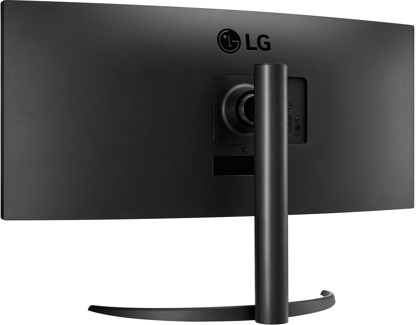 Alt View 12. LG - 34” LED Curved UltraWide QHD 160Hz FreeSync Premium Monitor with HDR (HDMI, DisplayPort) - Black.