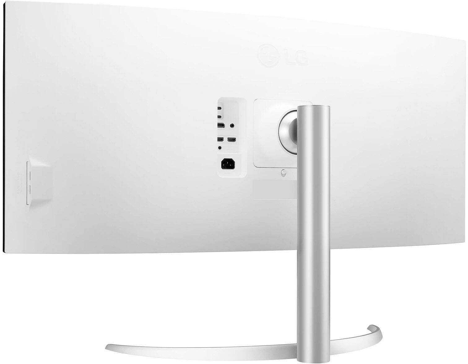 Alt View 12. LG - 40” IPS LED Curved UltraWide WHUD 71Hz Monitor with HDR (HDMI, DisplayPort, USB) - Silver/White.