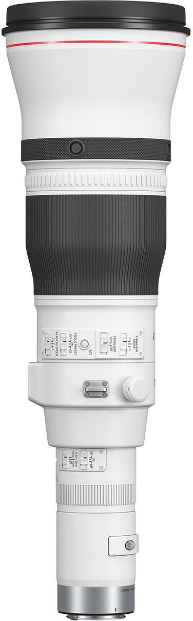 Back. Canon - RF1200mm F8 L IS USM Telephoto Lens for EOS R-Series Cameras - White.