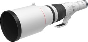 RF 1200mm F8 L IS USM Telephoto Lens for Canon EOS RF Mount Cameras - White - Front_Zoom