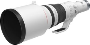 Canon - RF800mm F5.6 L IS USM Telephoto Lens for EOS R-Series Cameras - White - Front_Zoom
