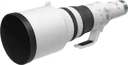 Canon - RF800mm F5.6 L IS USM Telephoto Lens for EOS R-Series Cameras - White