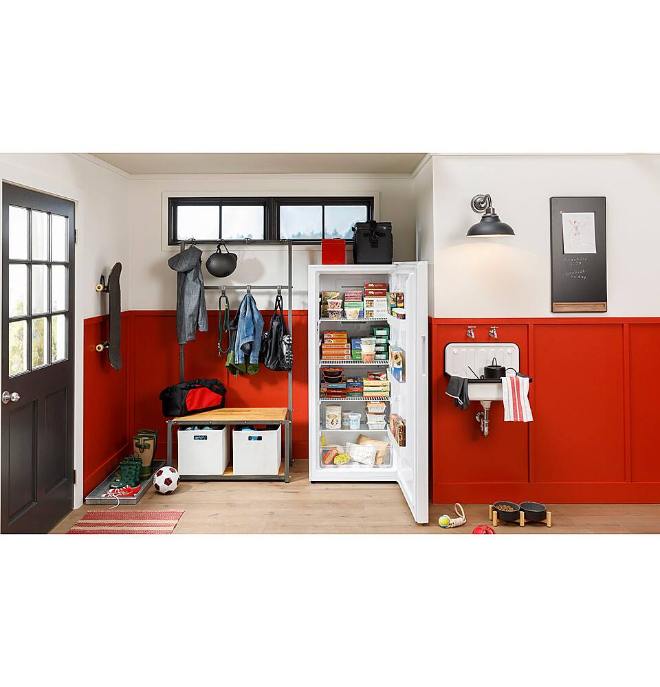 Alt View 29. Hotpoint - 13 Cu. Ft. Frost-Free Upright Freezer.