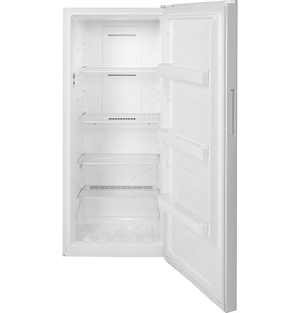 Left. Hotpoint - 13 Cu. Ft. Frost-Free Upright Freezer.