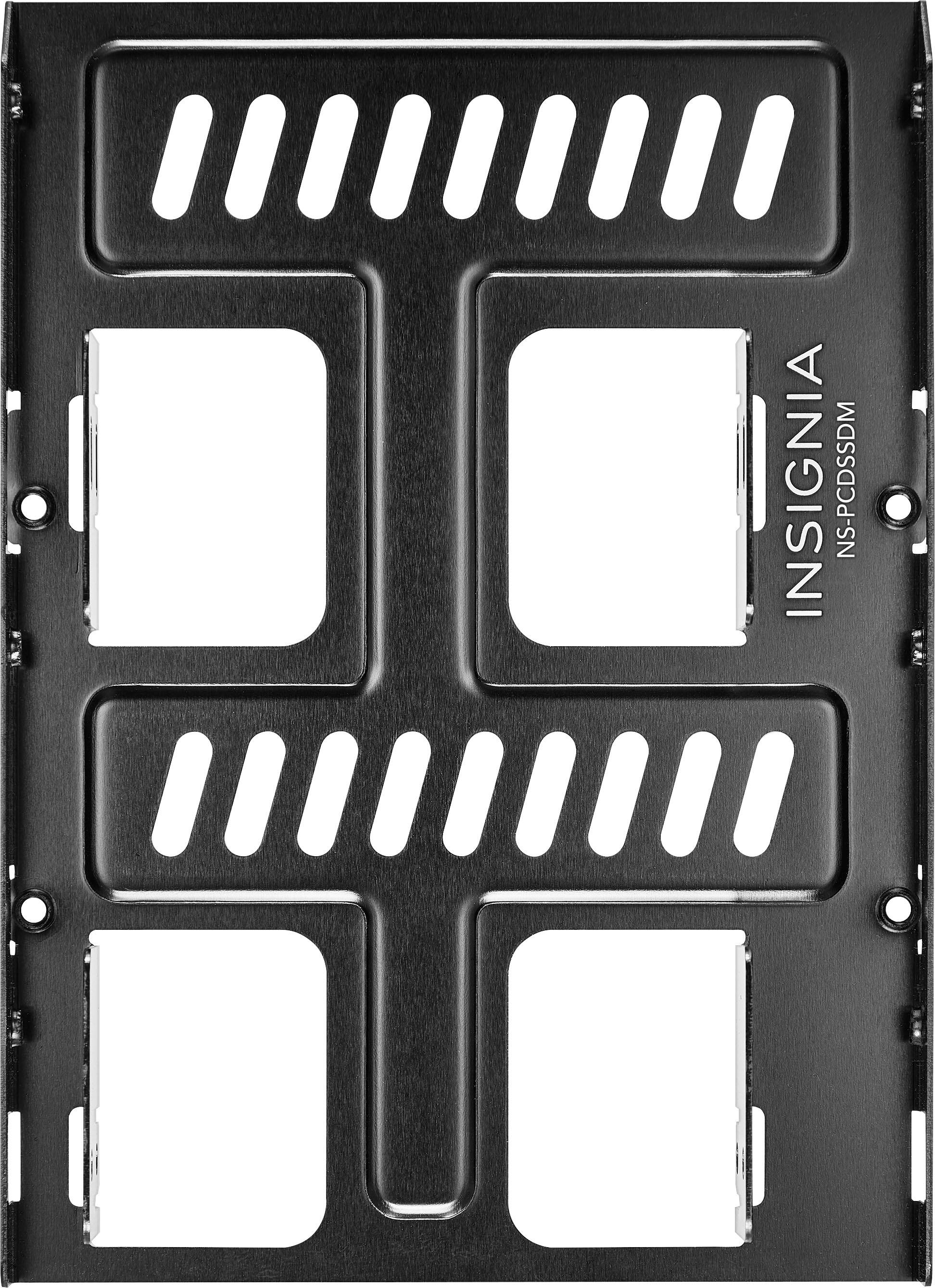 Alt View 19. Insignia™ - Dual Drive Mount for 2.5” SATA, SSDs or Hard Drives - Black.