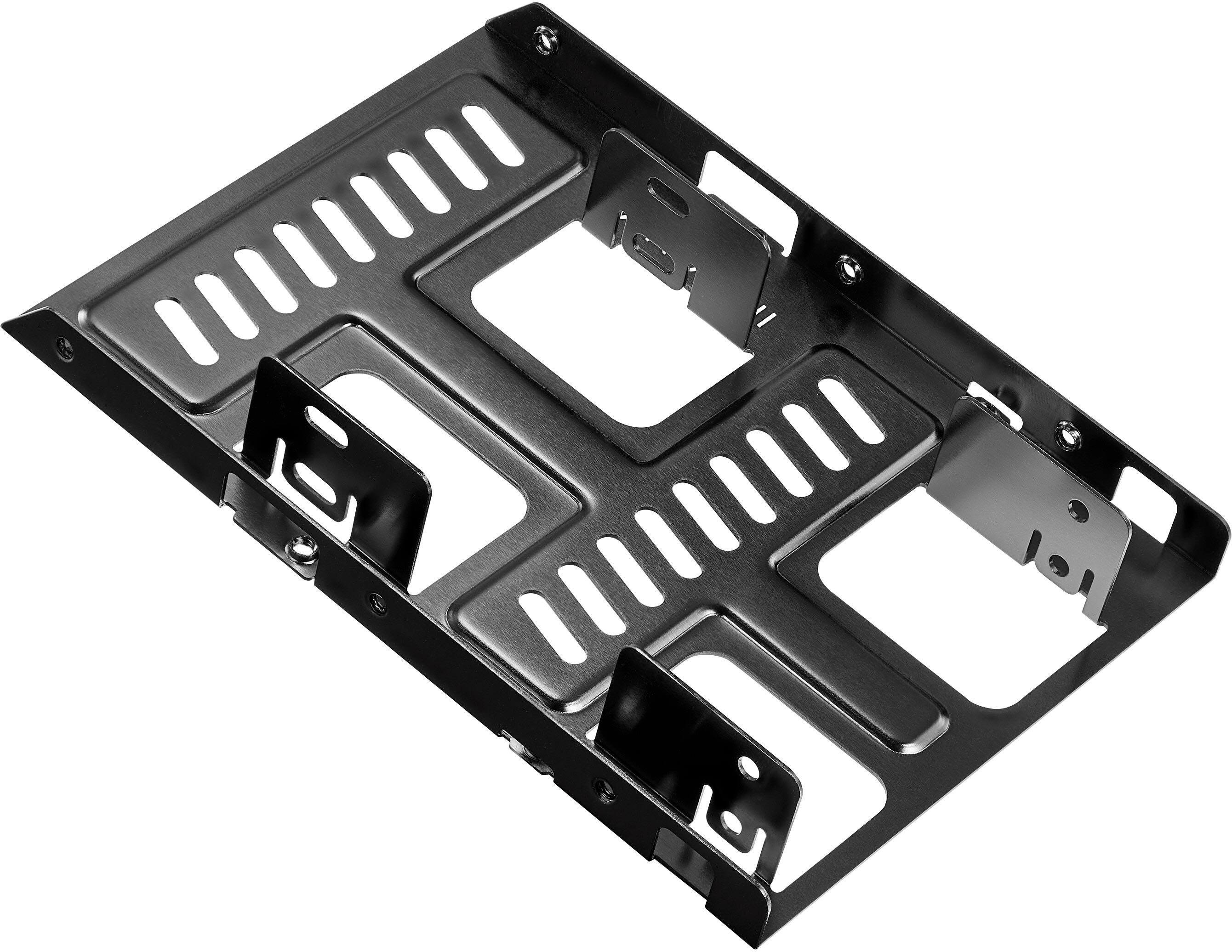 Alt View 21. Insignia™ - Dual Drive Mount for 2.5” SATA, SSDs or Hard Drives - Black.