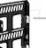 Alt View 14. Insignia™ - Dual Drive Mount for 2.5” SATA, SSDs or Hard Drives - Black.