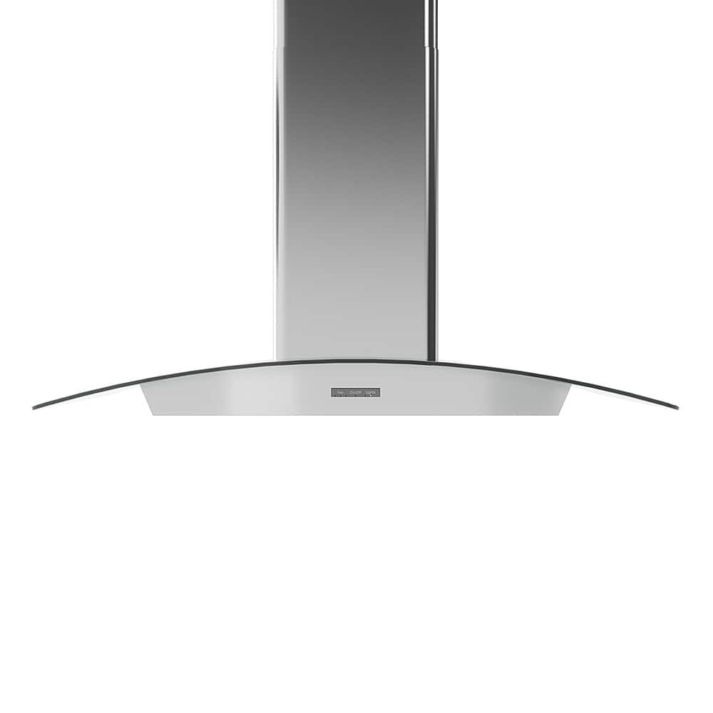 Zephyr Brisas - 36 inches - Convertible - Wall Range Hood - Silver - Front_Zoom