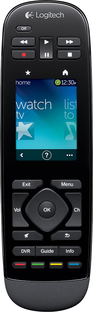 Logitech Harmony Ultimate Home Touch Screen Remote for 15 Devices 915-000237 