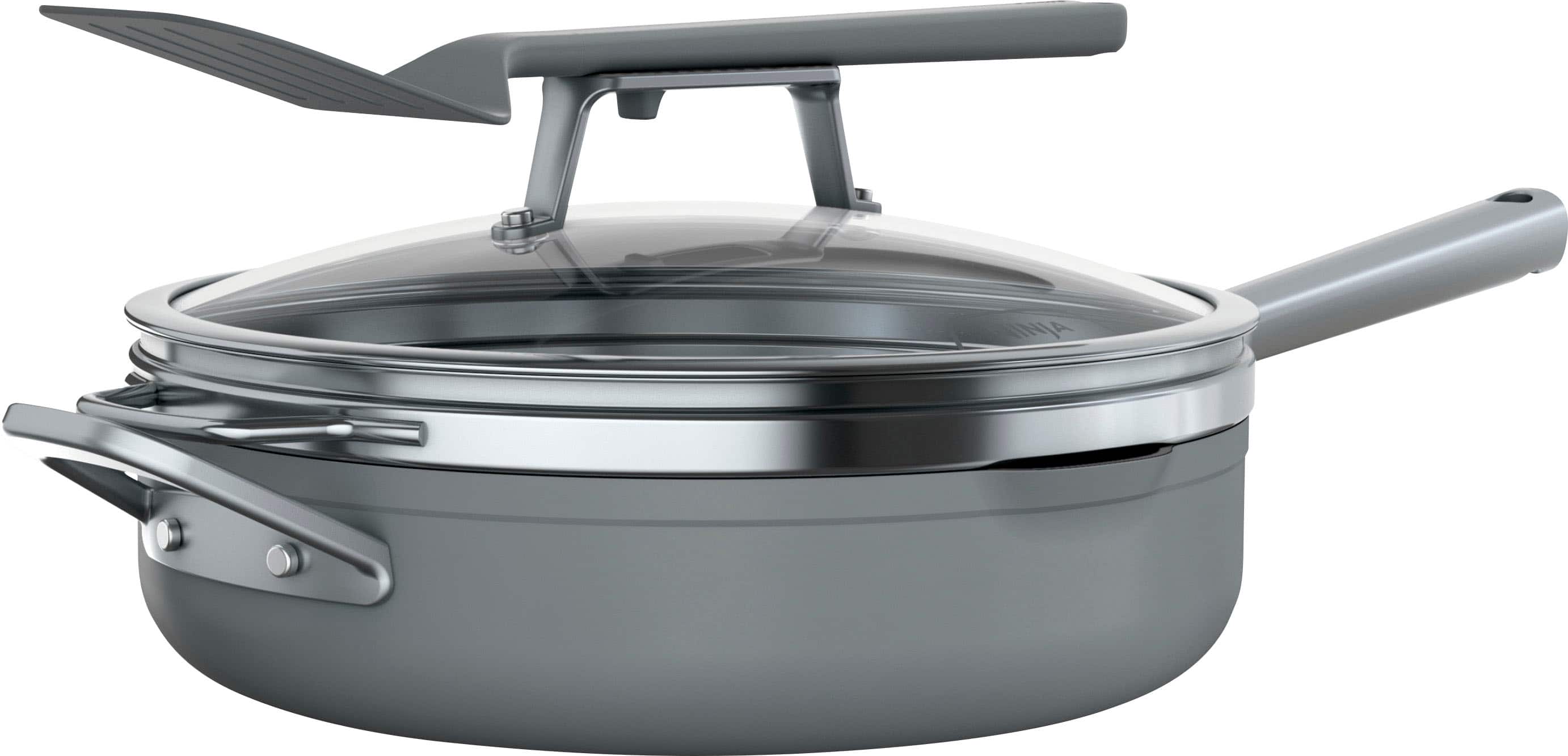 Alt View 11. Ninja - NeverStick PossiblePan - Sea Salt Gray.