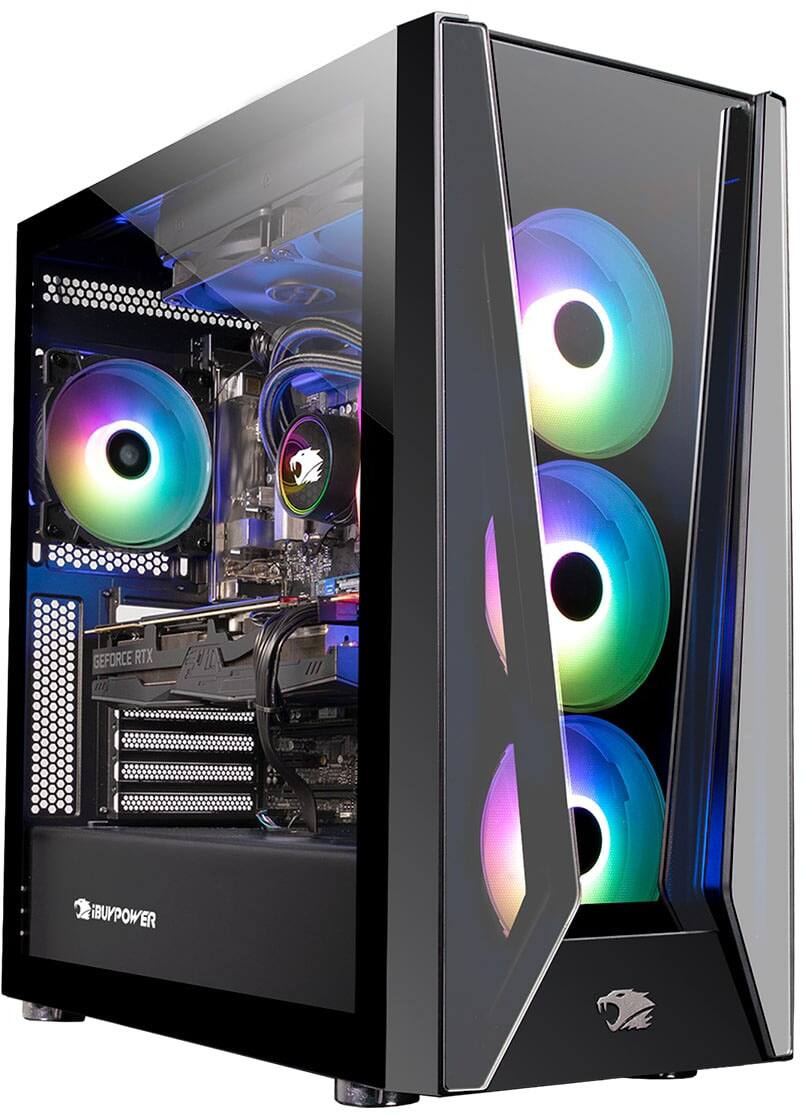 iBUYPOWER SlateMesh Gaming Desktop- 13th Gen Intel Core i7 - 13700F -  GeForce RTX 4060 - Windows 11